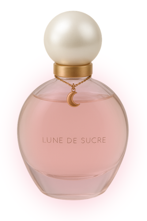 Lune de Sucre Bloom, flacon rosé